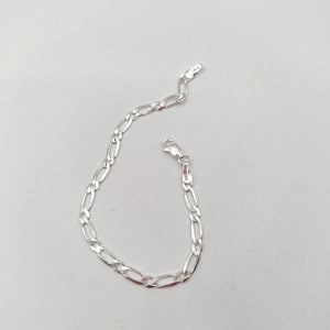 PULSERA TEJIDO 1X1 PLATA .925 18 CM 3.5 GR (NUEVO)
