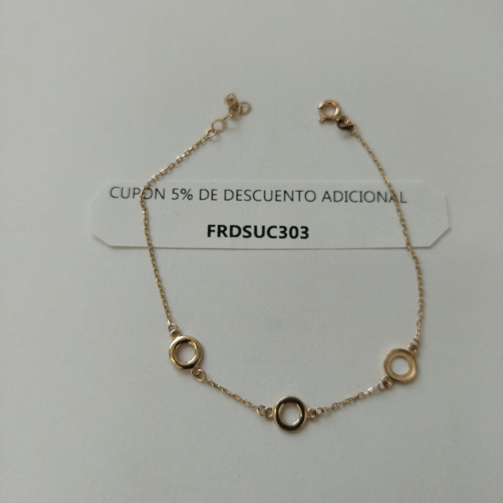 PULSERAS DAMA ORO 14K 1.2 (NUEVO)