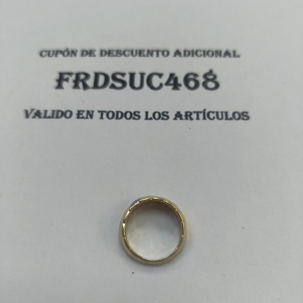ARGOLLA ORO 14 K 3.3 GRMS (SEMINUEVO)