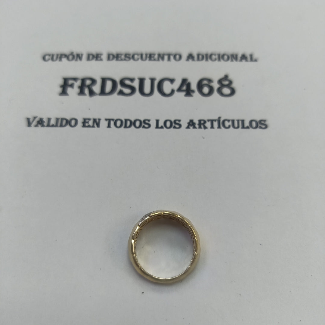 ARGOLLA ORO 14 K 3.3 GRMS (SEMINUEVO)