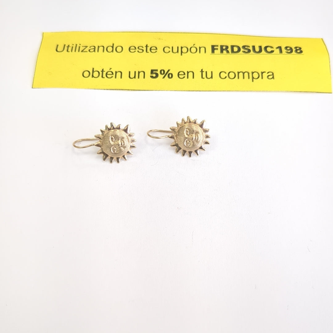ARETES PAR ORO 10 K 1,60 GRMS (SEMINUEVO)