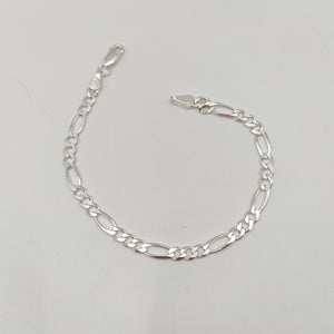 PULSERA 3X1 PLATA .925 18 CM 4.13 GR (NUEVO)