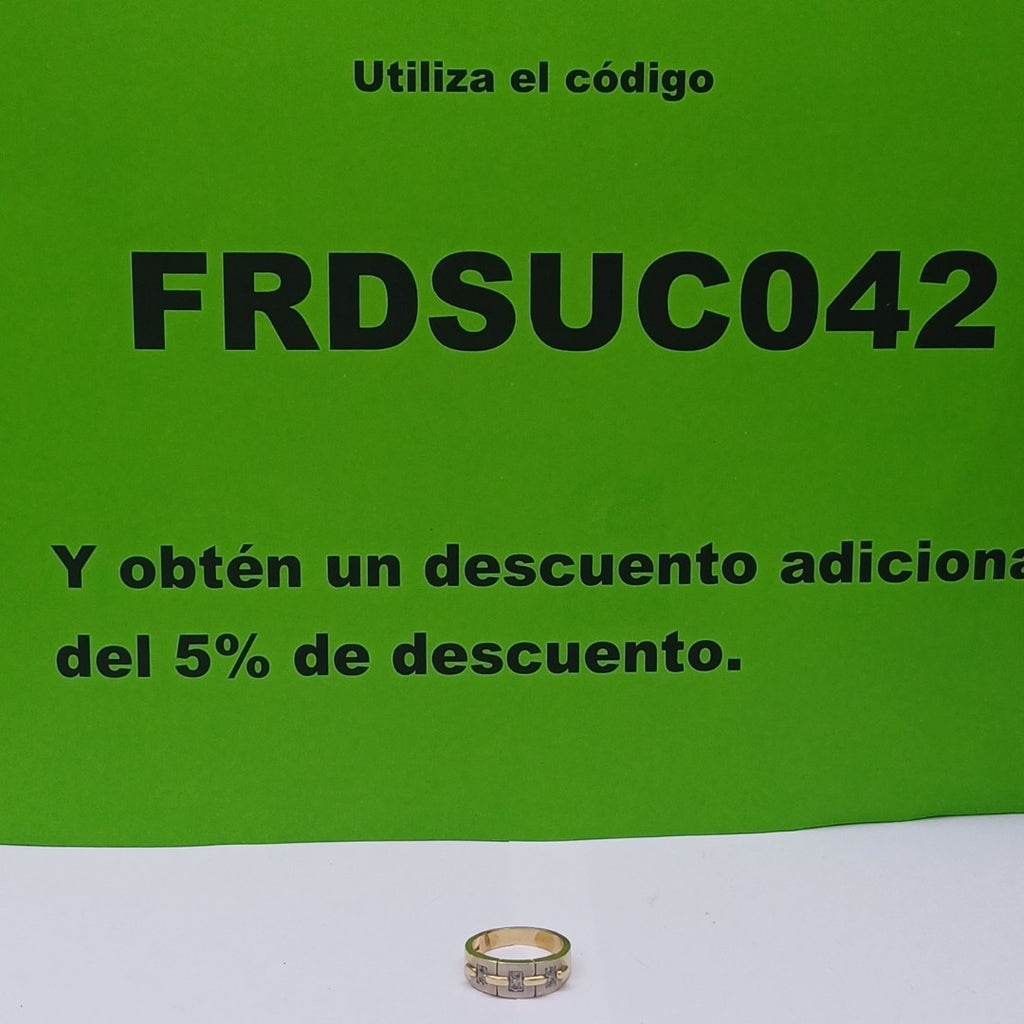 ANILLO ORO 14 K 4,90 GRMS (SEMINUEVO)