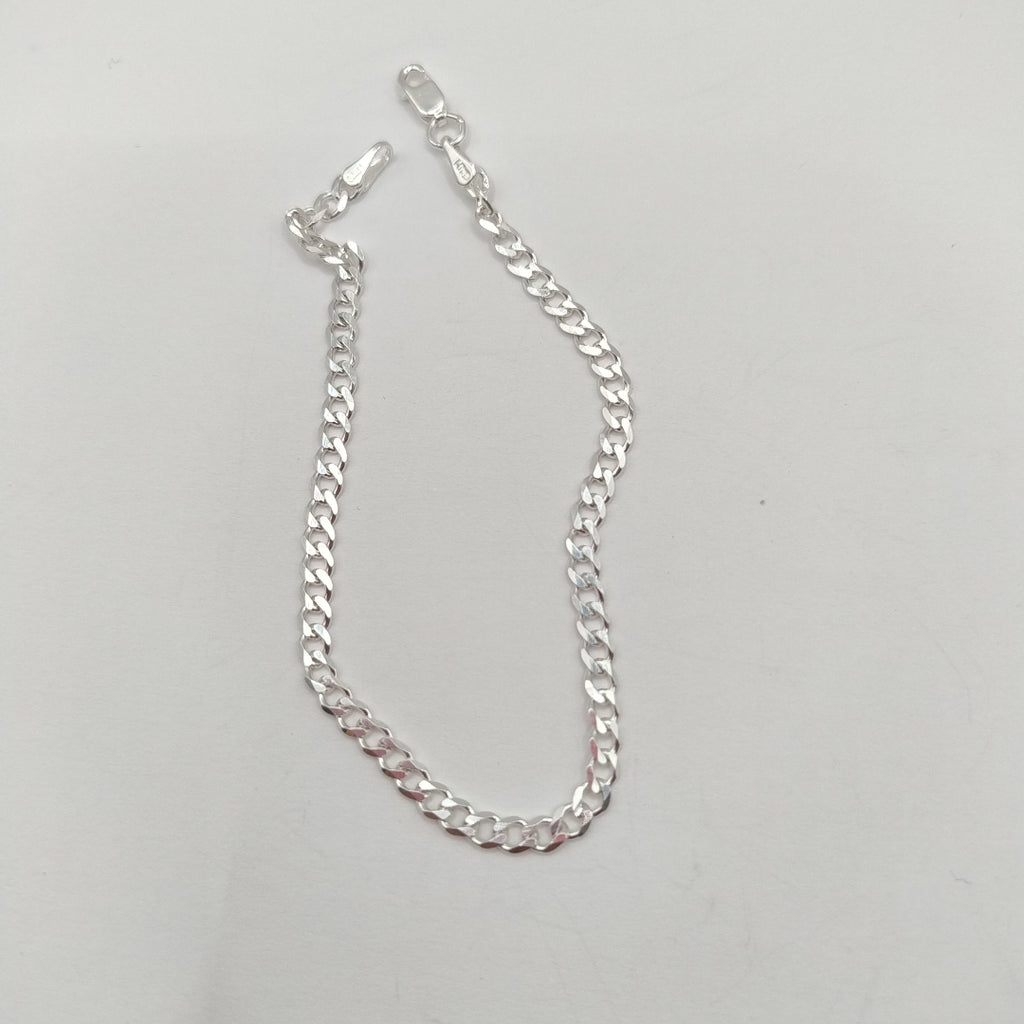 PULSERA BARBADA PLATA .925 18 CM 2.93 GR (NUEVO)
