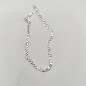 PULSERA BARBADA PLATA .925 18 CM 2.93 GR (NUEVO)