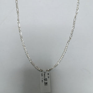 CADENA TEJIDO 3X1 PLATA .925 55 CM 7.3 GR (NUEVO)