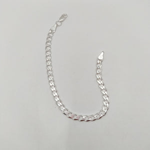 PULSERA BARBADA PLATA .925 18 CM 5.53 GR (NUEVO)