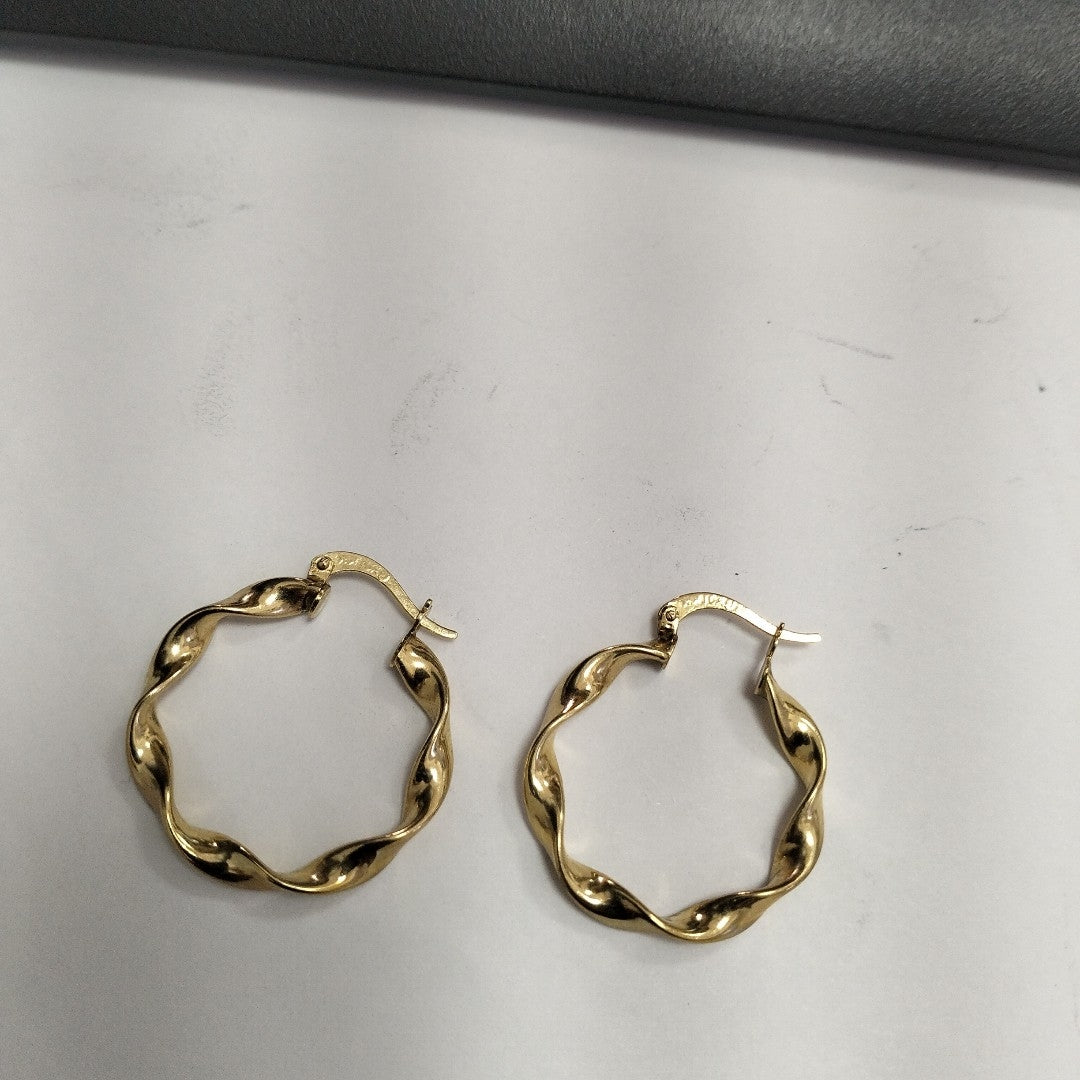ARRACADAS PAR ORO 10 K 2.1 GRMS (SEMINUEVO)