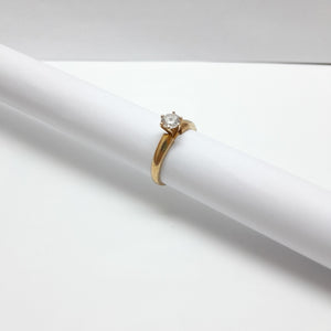 SOLITARIO ORO 14 K 2,50 GRMS (SEMINUEVO)