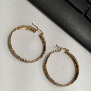 ARRACADAS PAR ORO 14 K 5,10 GRMS (SEMINUEVO)