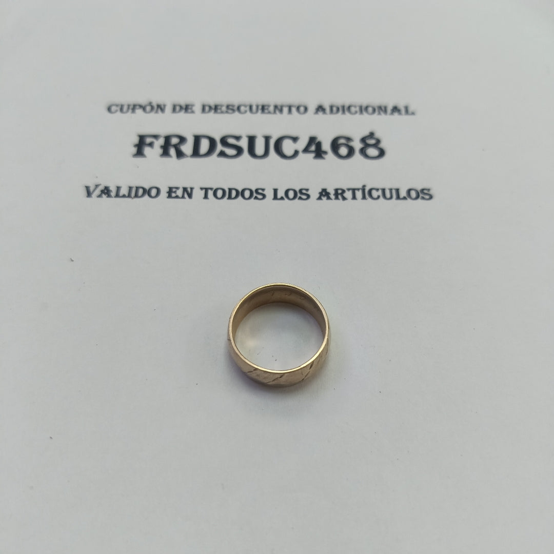 ARGOLLA ORO 10 K 4.3 GRMS (SEMINUEVO)