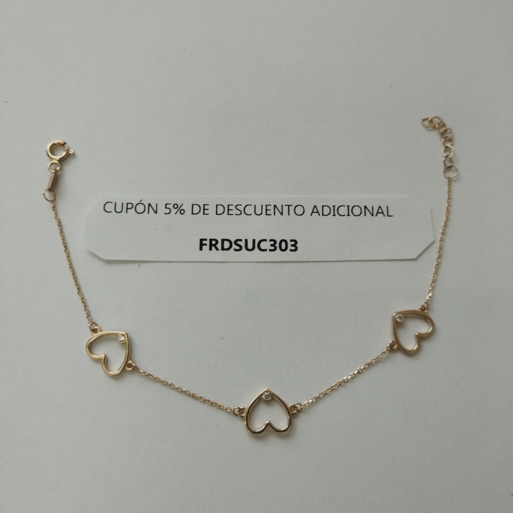 PULSERAS DAMA ORO 14K 1.6 (NUEVO)