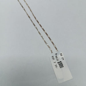 CADENA TEJIDO 3X1 PLATA .925 50 CM 2.2 GR (NUEVO)