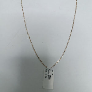 CADENA TEJIDO 3X1 PLATA .925 50 CM 2.2 GR (NUEVO)