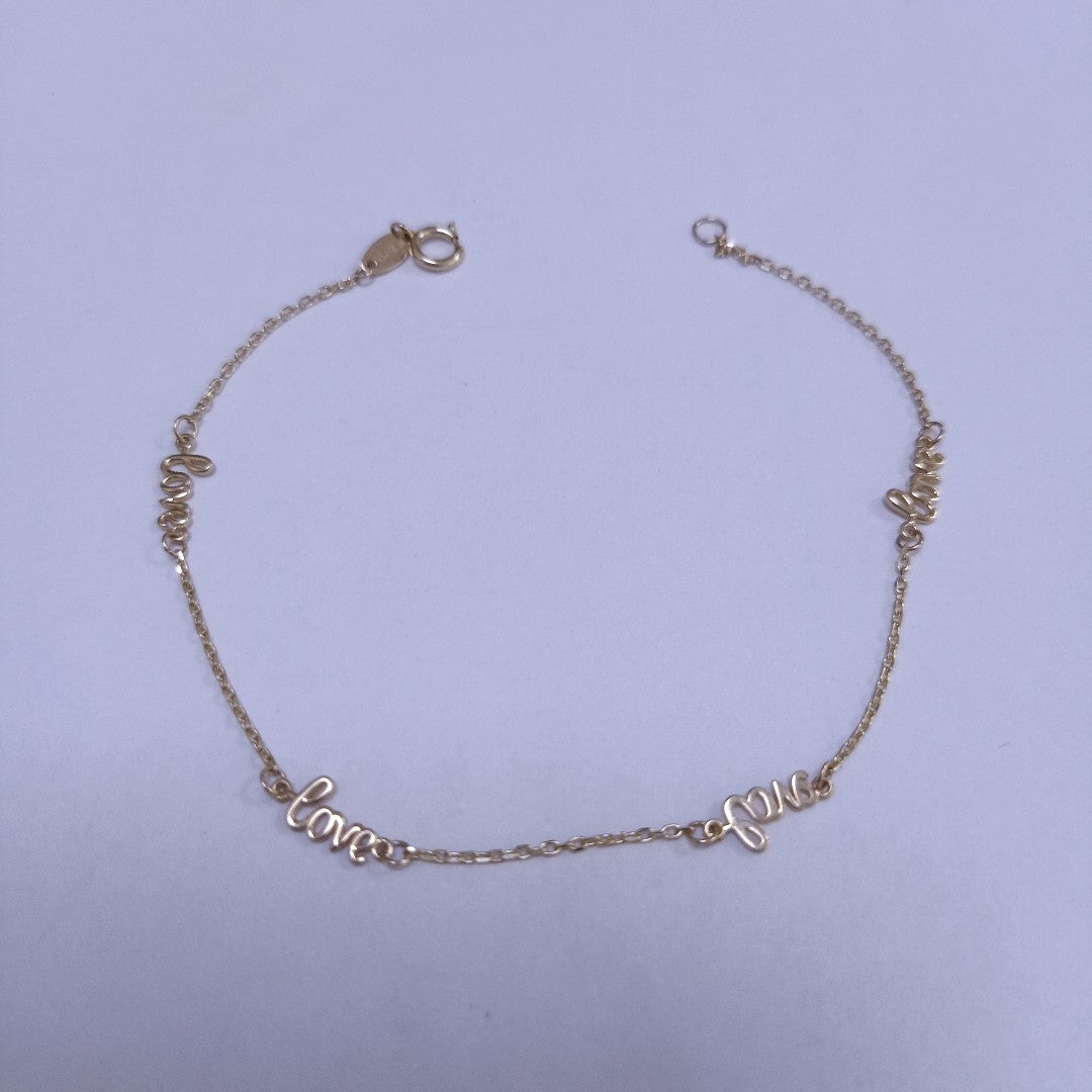 PULSERAS DAMA ORO 14K 1.1 (NUEVO)