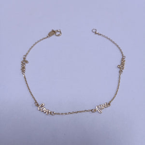 PULSERAS DAMA ORO 14K 1.1 (NUEVO)