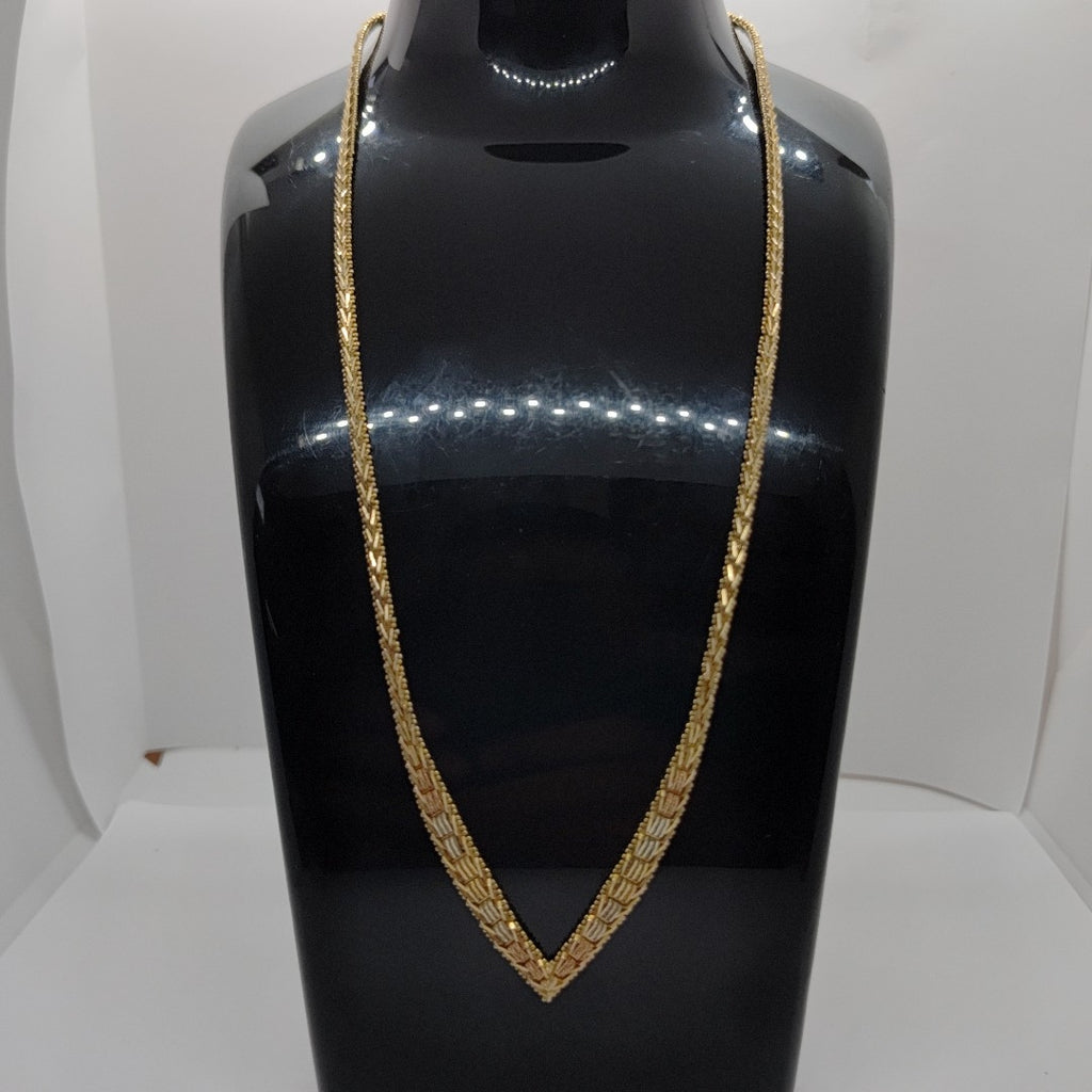 GARGANTILLA ORO,ORO COMBINADO 10 K 15,60 GRMS (SEMINUEVO)
