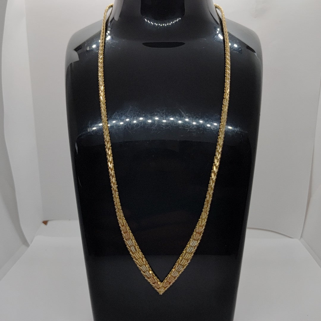 GARGANTILLA ORO,ORO COMBINADO 10 K 15,60 GRMS (SEMINUEVO)