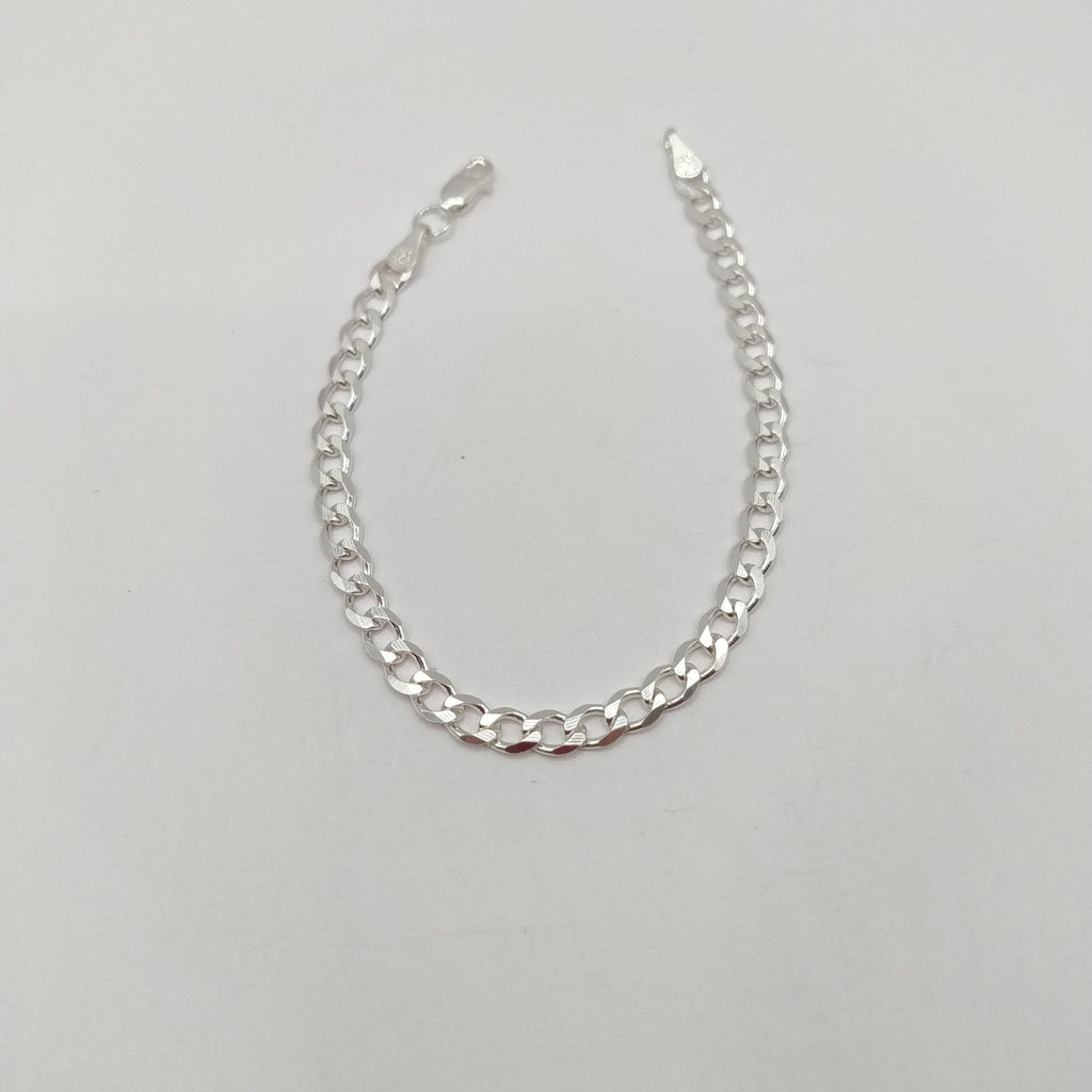 PULSERA BARBADA PLATA .925 18 CM 5.73 GR (NUEVO)