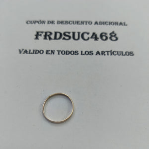 ARGOLLA ORO 14 K 1 GRMS (SEMINUEVO)
