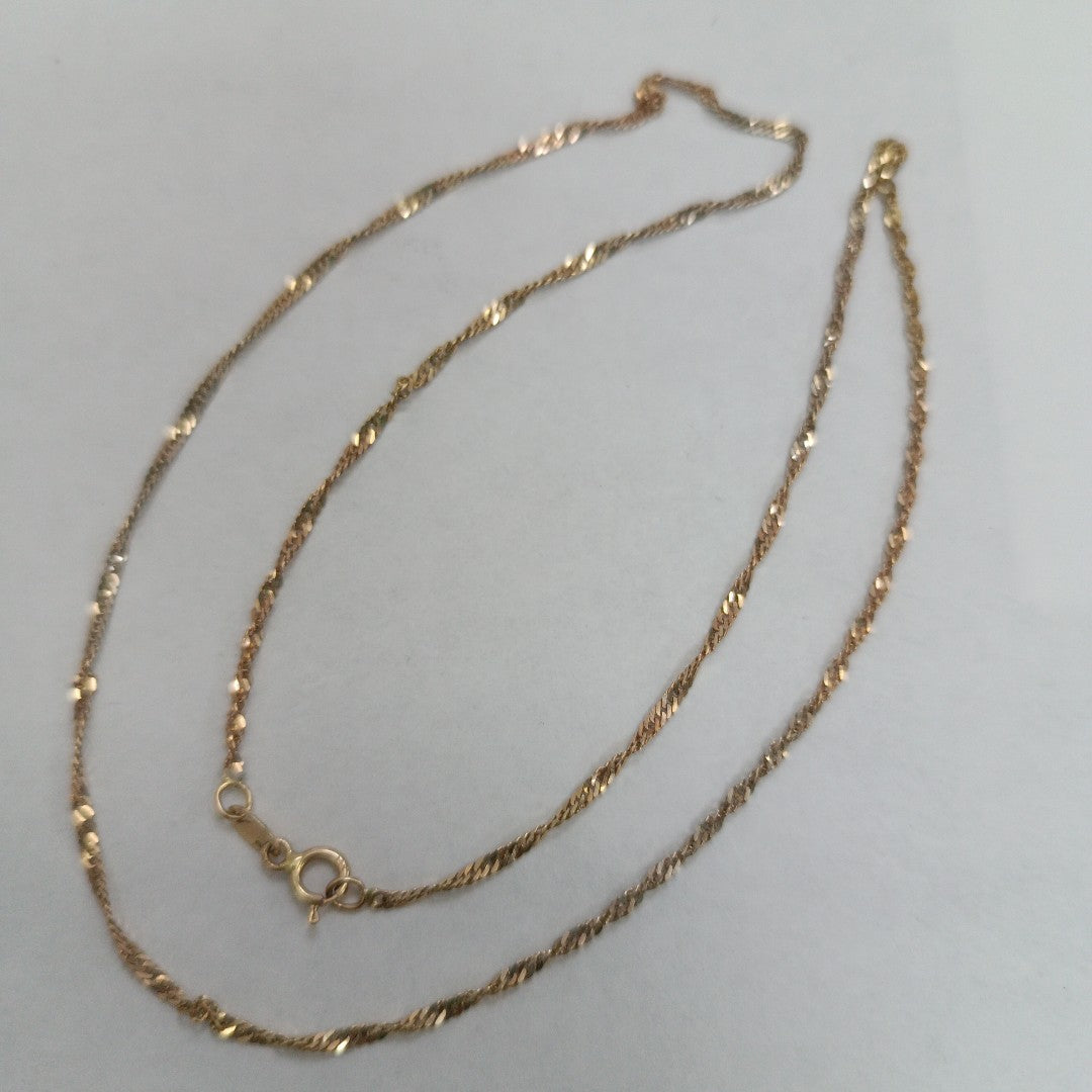 CADENA ORO 14 K 2.6 GRMS (SEMINUEVO)