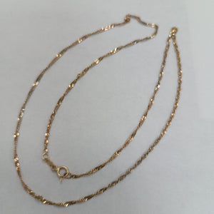 CADENA ORO 14 K 2.6 GRMS (SEMINUEVO)