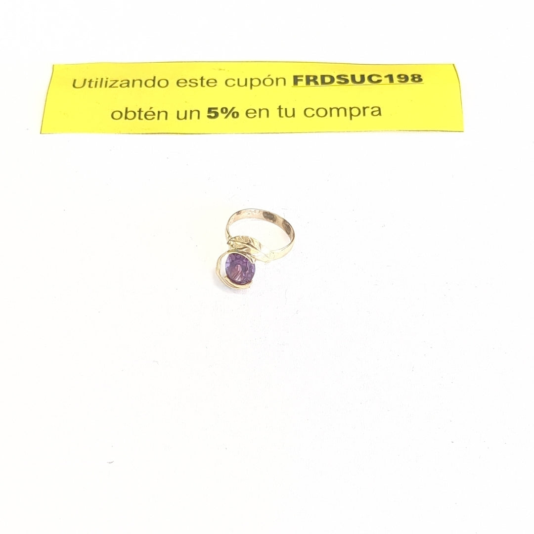 ANILLO ORO 14 K 3,30 GRMS (SEMINUEVO)