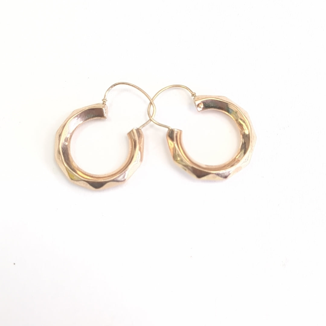 ARRACADAS PAR ORO 14 K 2,00 GRMS (SEMINUEVO)