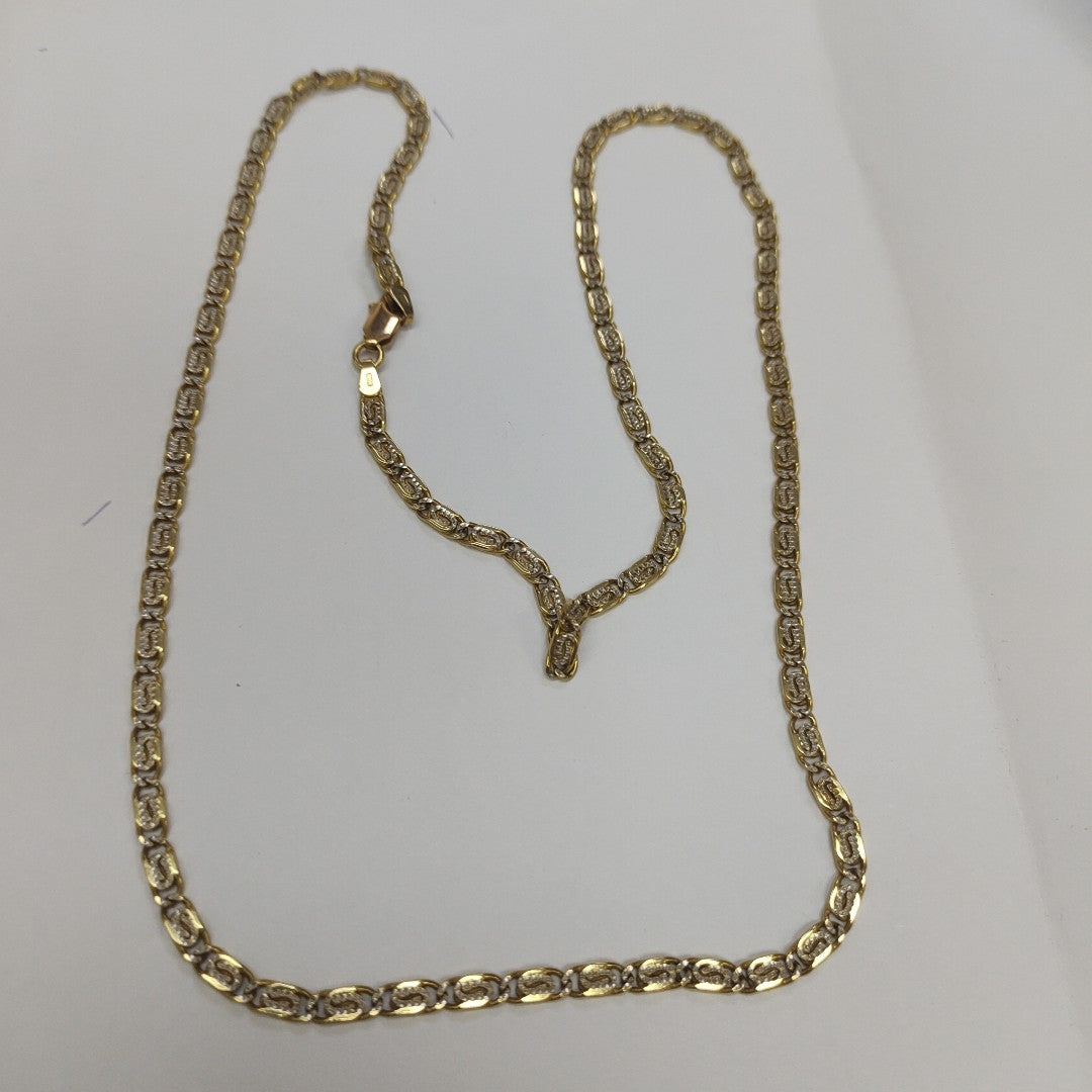 CADENA ORO,RODIADO 14 K 18,20 GRMS (SEMINUEVO)