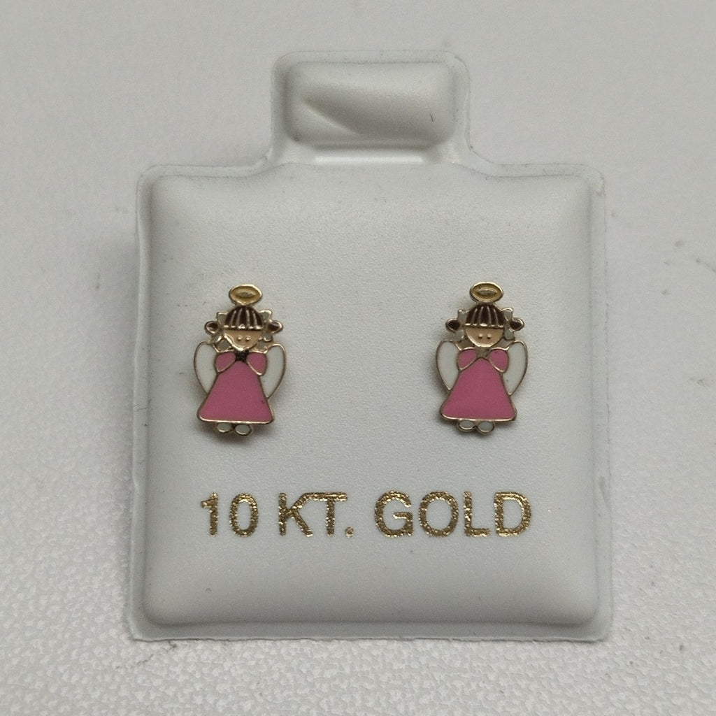 BROQUELES ORO 10K 1 (NUEVO)