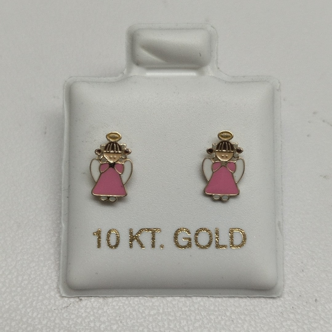 BROQUELES ORO 10K 1 (NUEVO)