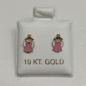 BROQUELES ORO 10K 1 (NUEVO)