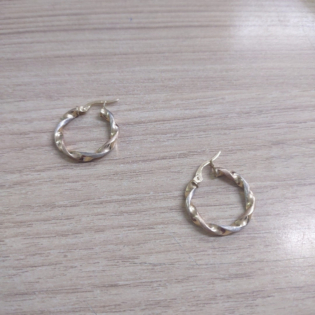 ARRACADAS PAR ORO 10 K 1.5 GRMS (SEMINUEVO)