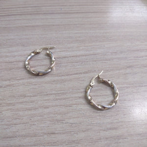 ARRACADAS PAR ORO 10 K 1.5 GRMS (SEMINUEVO)