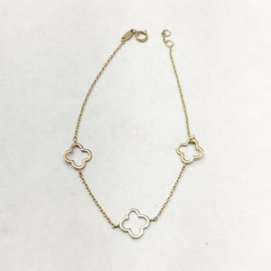 PULSERA ORO COMBINADO 10 K 1,00 GRMS (SEMINUEVO)