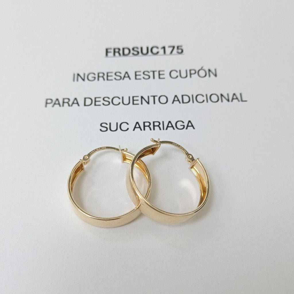 ARRACADAS ORO 14K 2.3 (NUEVO)