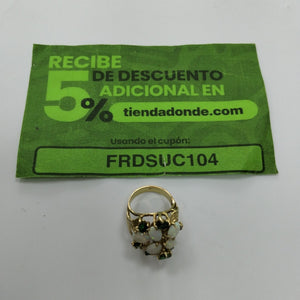 ANILLO ORO 14 K 8,20 GRMS (SEMINUEVO)