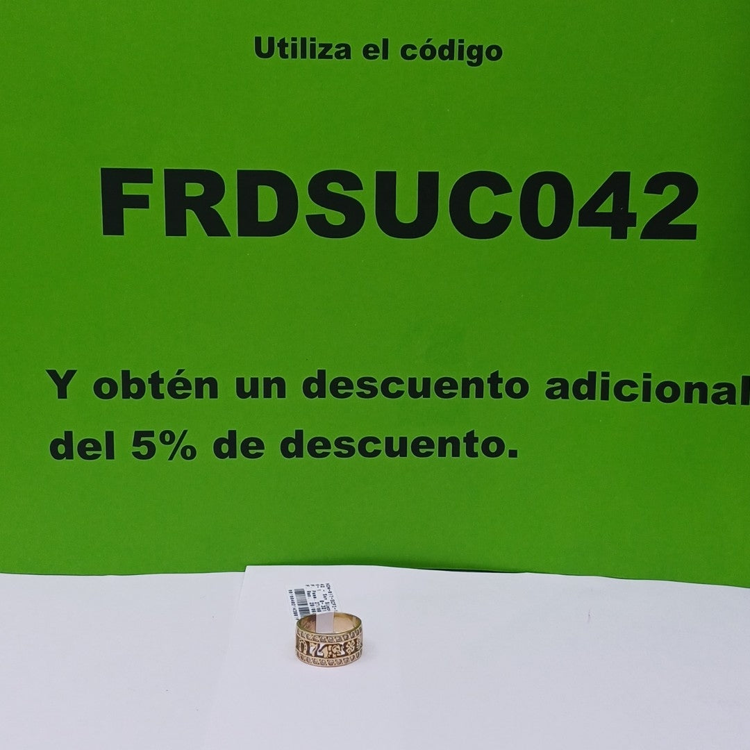 ANILLITO ORO 14 K 4,70 GRMS (SEMINUEVO)