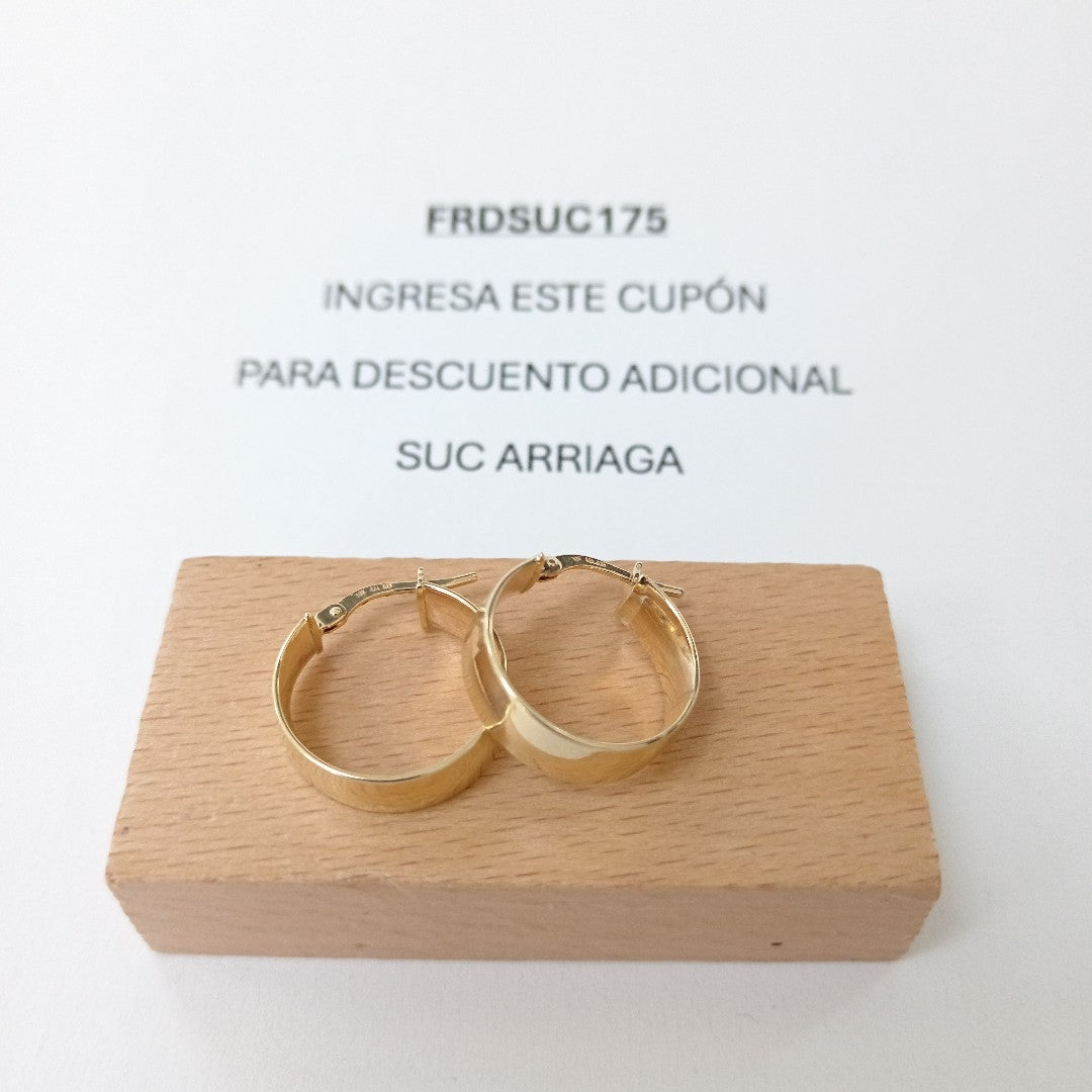 ARRACADAS ORO 10K 1.6 (NUEVO)
