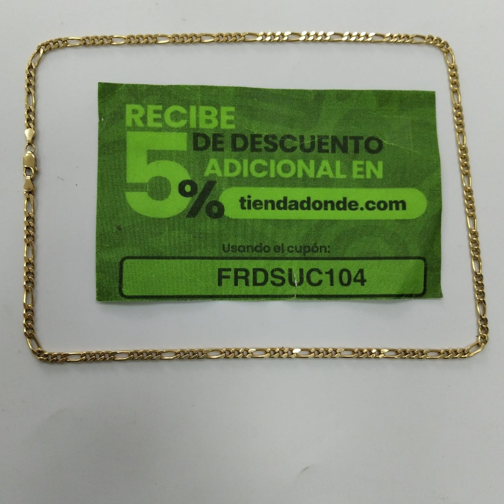 CADENA ORO 14 K 6,50 GRMS (SEMINUEVO)