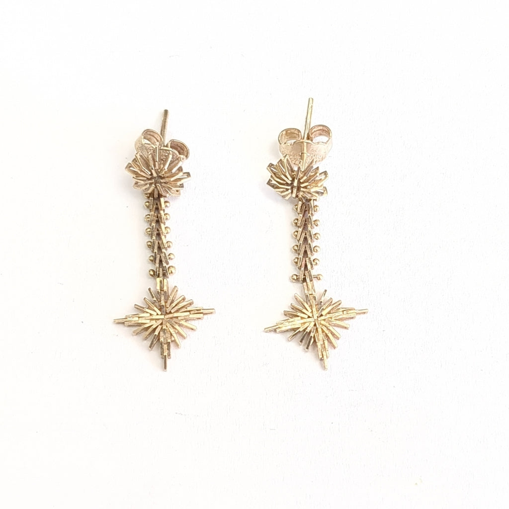 ARETES PAR ORO 10 K 2,50 GRMS (SEMINUEVO)