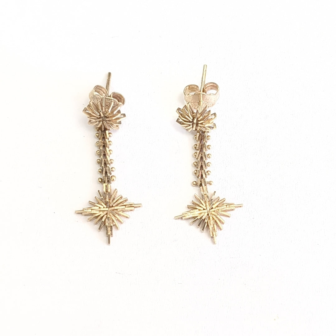 ARETES PAR ORO 10 K 2,50 GRMS (SEMINUEVO)