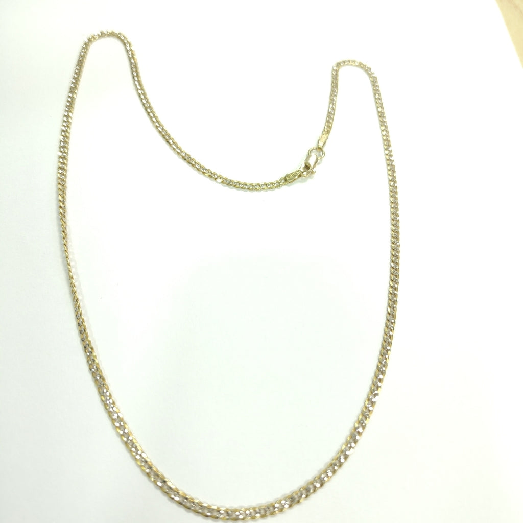 CADENA ORO, RODIADO 10 K 4.4 GRMS (SEMINUEVO)