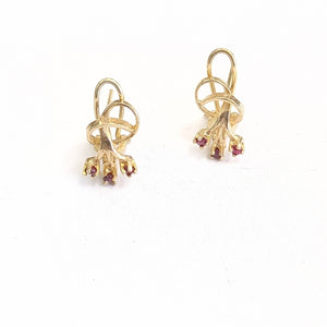 ARETES PAR ORO 10 K 2,10 GRMS (SEMINUEVO)