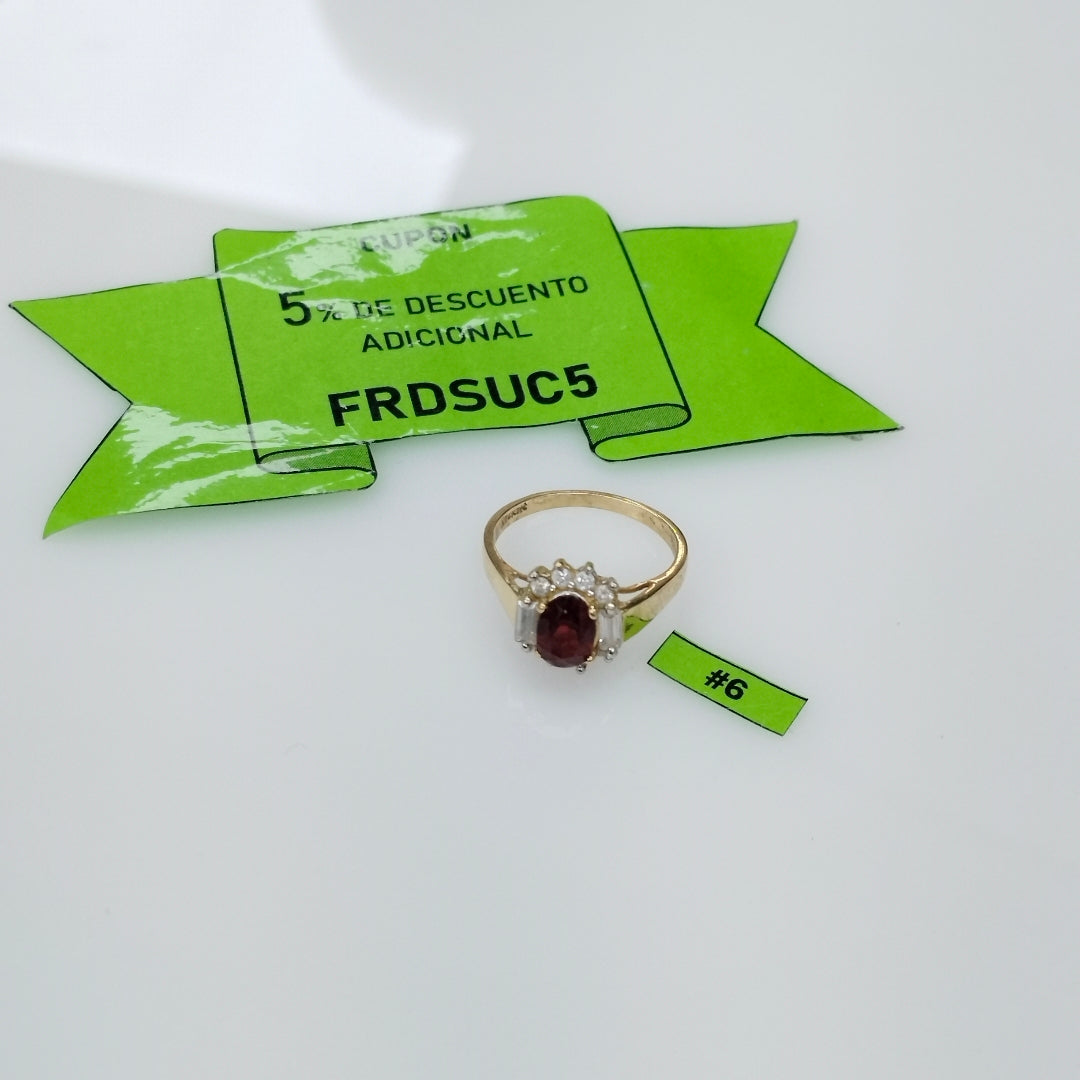 ANILLO ORO 14 K 3 GRMS (SEMINUEVO)