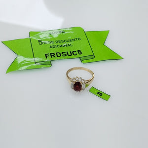 ANILLO ORO 14 K 3 GRMS (SEMINUEVO)