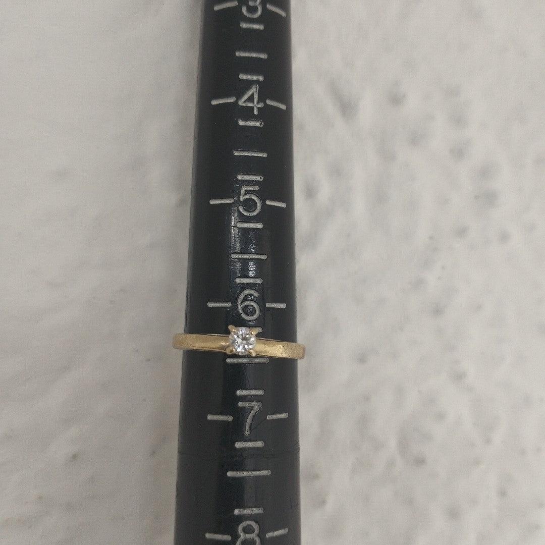 SOLITARIO ORO 10 K 1.6 GRMS (SEMINUEVO)