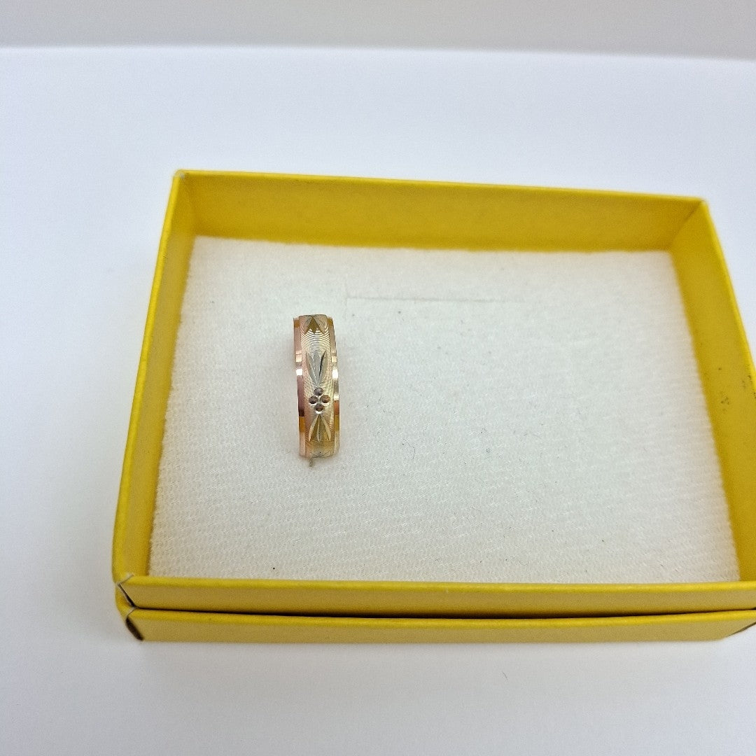 ARGOLLA ORO COMBINADO 10 K 1.5 GRMS (SEMINUEVO)
