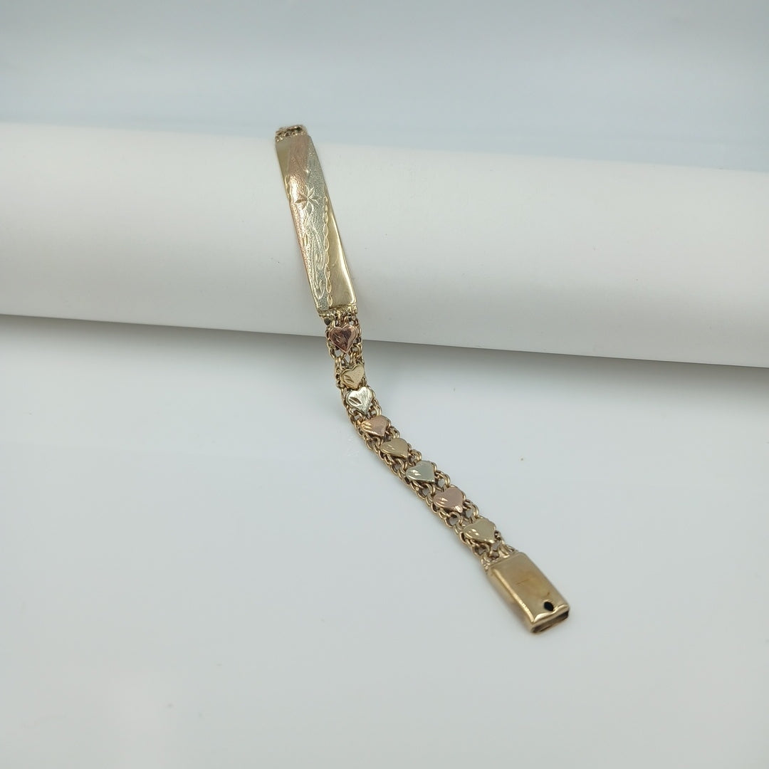 ESCLAVA ORO COMBINADO 10 K 10.7 GRMS (SEMINUEVO)