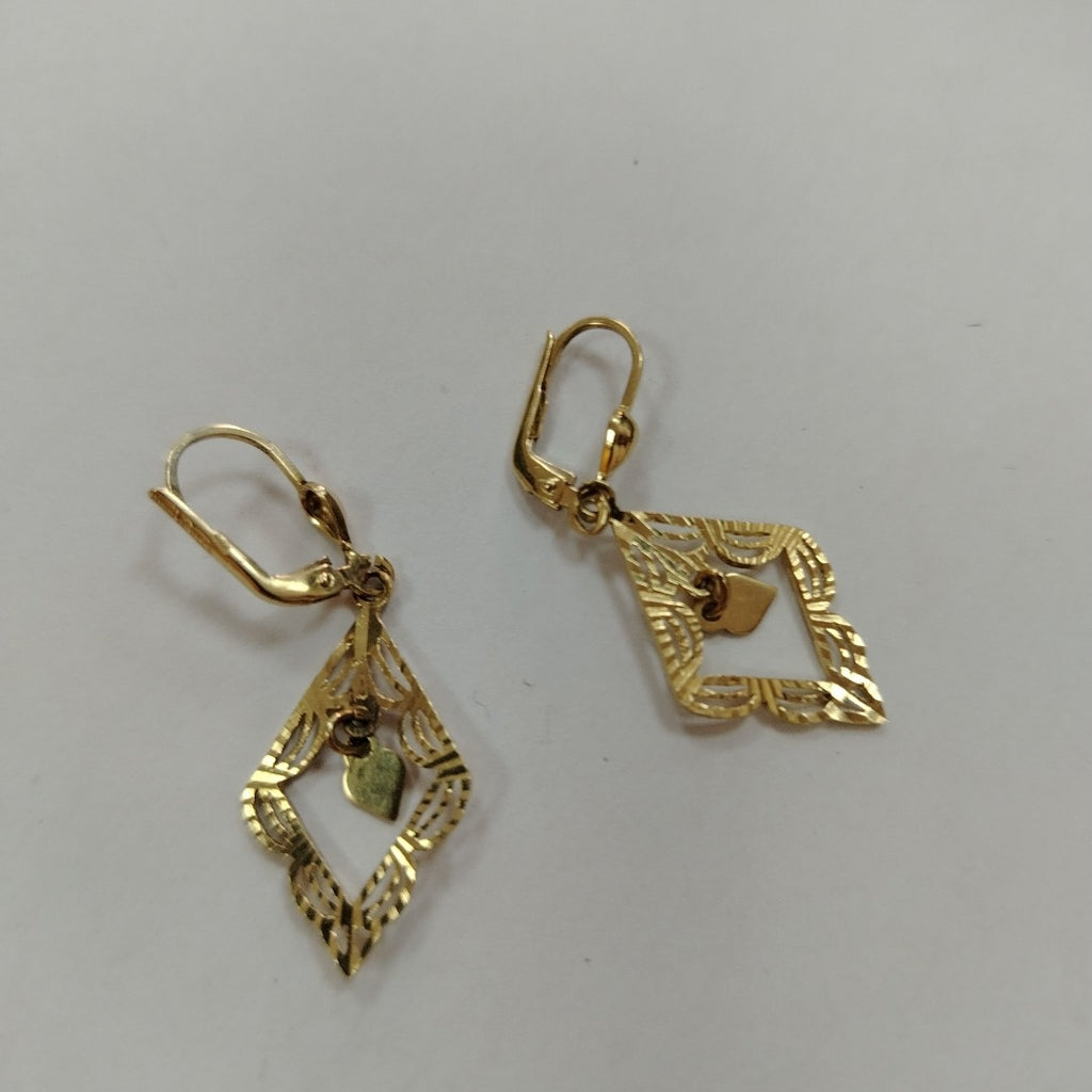 ARETES PAR ORO 18 K 3,00 GRMS (SEMINUEVO)